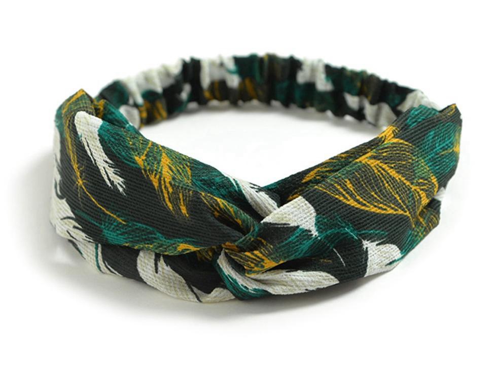 Vintage-Inspired Women's Printed Headband for Retro Style Enthusiasts - Image 13
