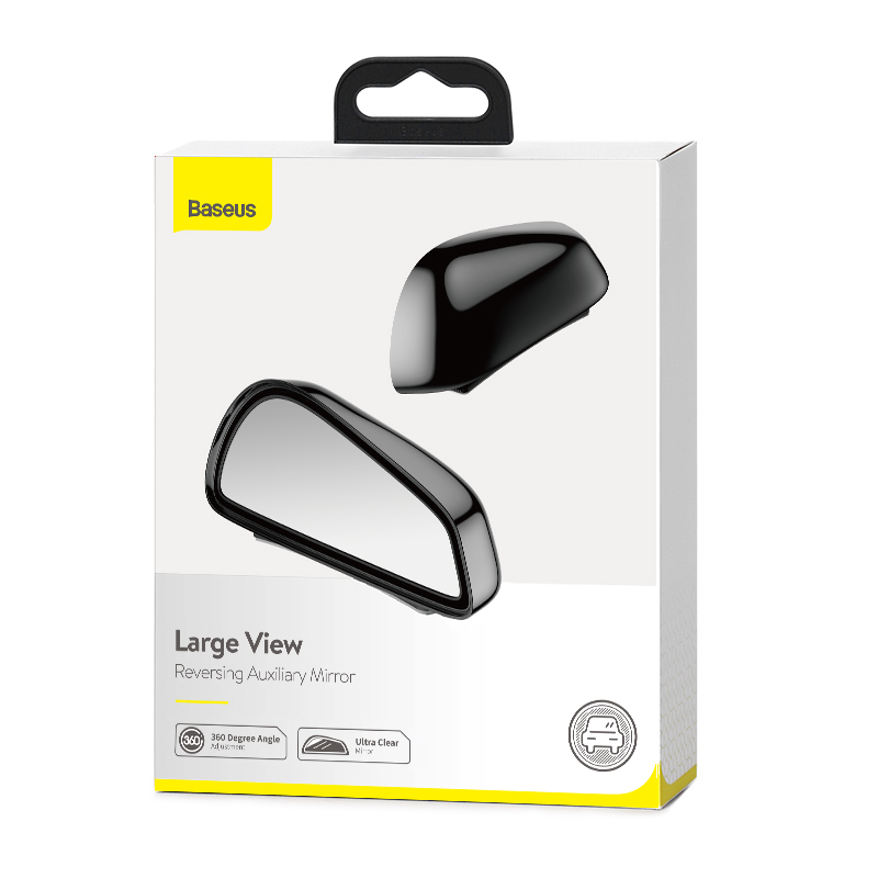 360-Degree Car Reversing Auxiliary Mirror with Rain and Fog Protection - Image 4