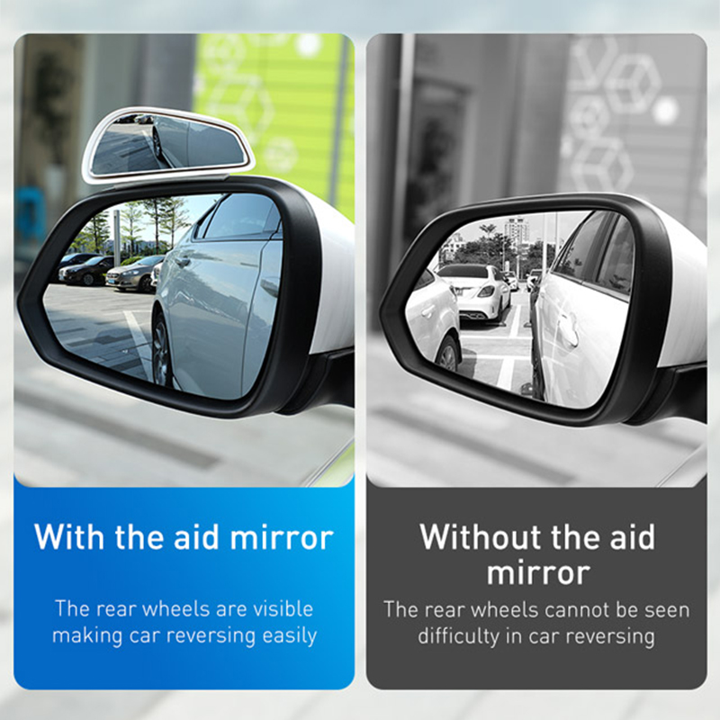 360-Degree Car Reversing Auxiliary Mirror with Rain and Fog Protection - Image 6