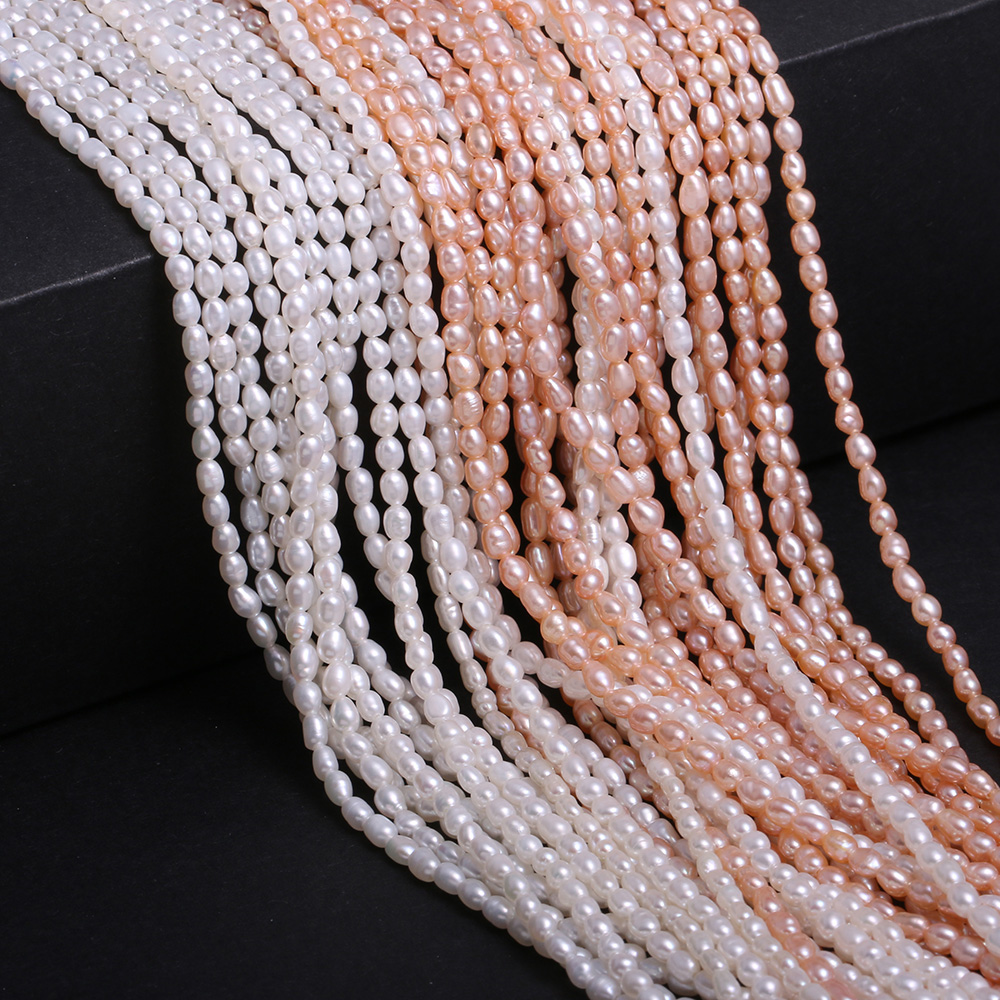 Natural Freshwater Pearl Beads - Elegant Jewelry Accessories for All Occasions