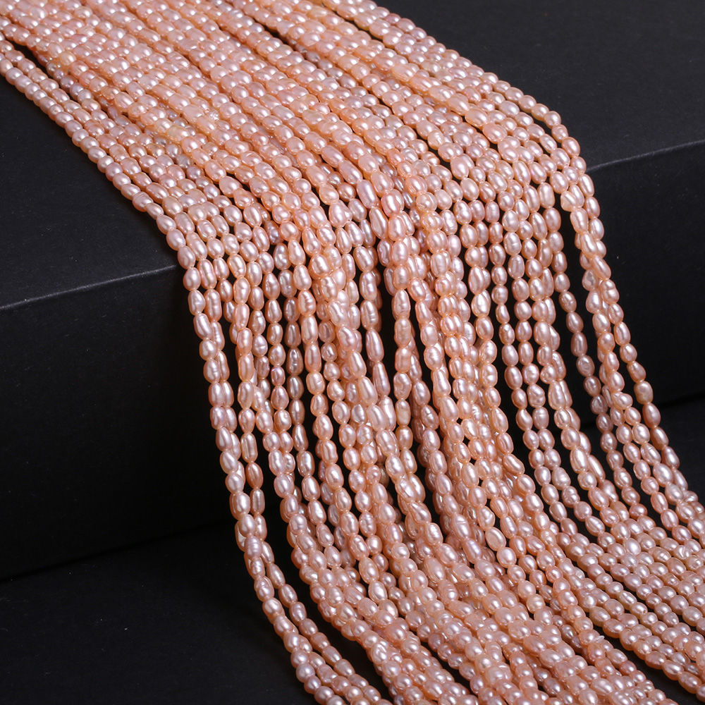 Natural Freshwater Pearl Beads - Elegant Jewelry Accessories for All Occasions - Image 2