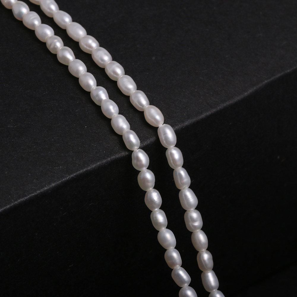 Natural Freshwater Pearl Beads - Elegant Jewelry Accessories for All Occasions - Image 4