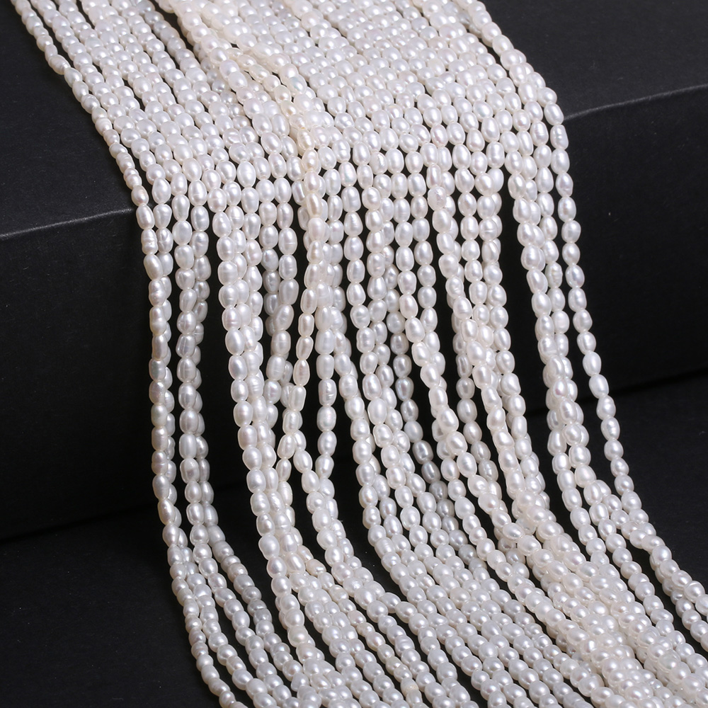 Natural Freshwater Pearl Beads - Elegant Jewelry Accessories for All Occasions - Image 5