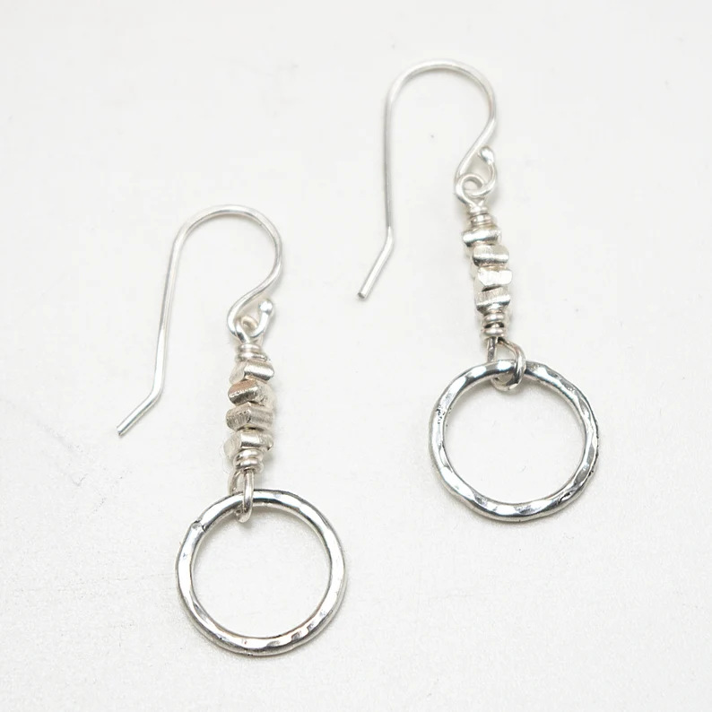 Bohemian Retro Circle Pendant Earrings - Stylish and Unique Design - Image 4