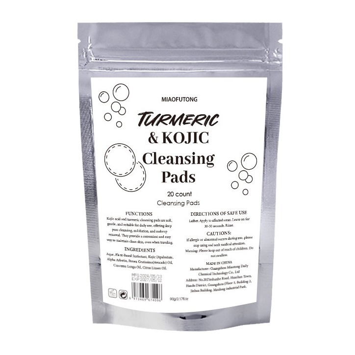Turmeric Exfoliating Cleansing Pads | Compressed Facial Sponges for Clogged Pores & Excess Oil Care - Image 17
