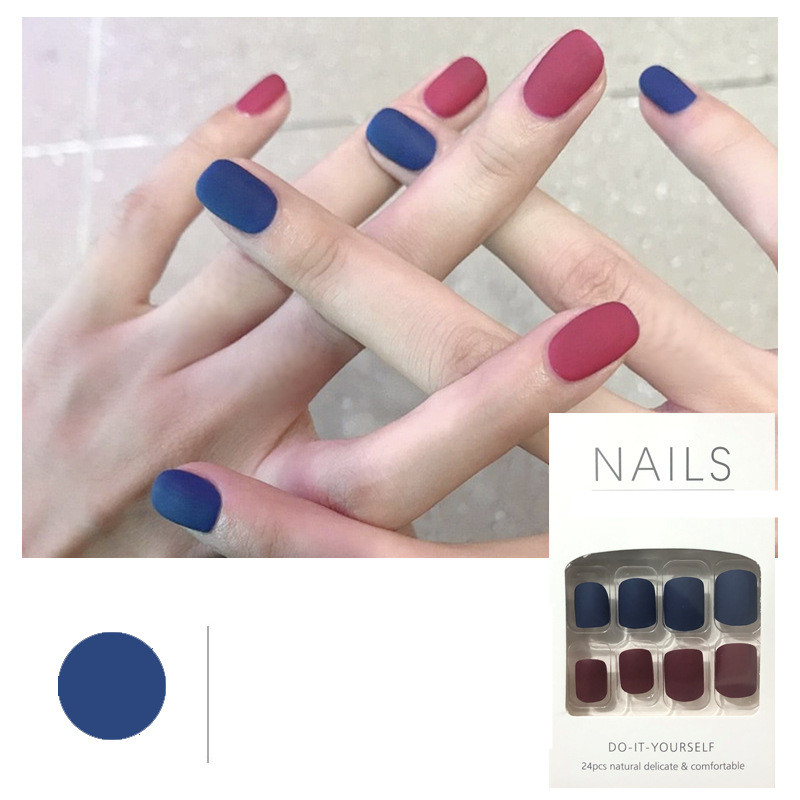 Stylish Fake Nail Patch Manicure - Ready-to-Use Finished Nail Tablets for Women - Image 4