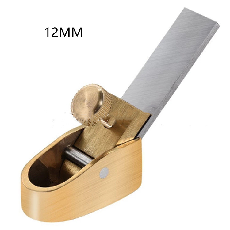Curved Sole Metal Thumb Planer - Essential Woodworking Tool for Luthiers - Image 9