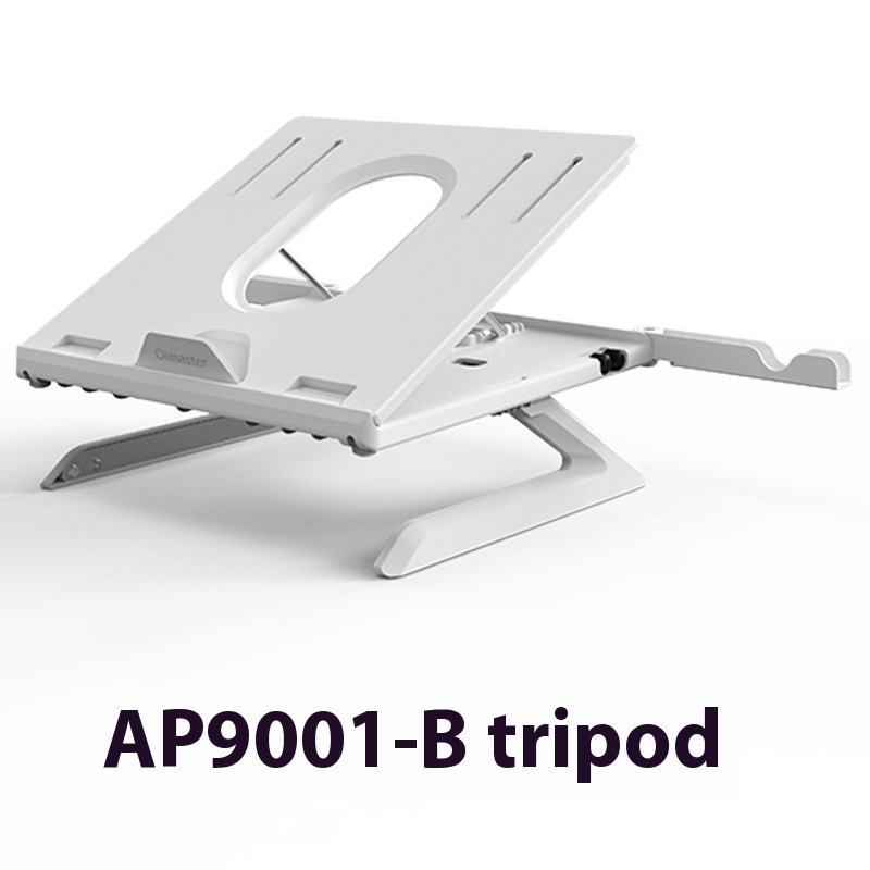 Multifunctional Folding Laptop Stand - Portable Aluminum Alloy Base for Monitors - Image 2