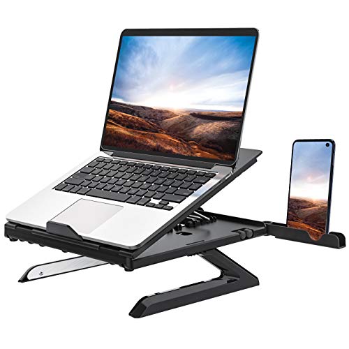 Multifunctional Folding Laptop Stand - Portable Aluminum Alloy Base for Monitors - Image 6