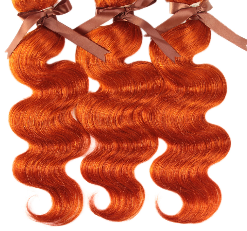 Real Hair Curtain Block in Orange - Stylish Design for Europe and America - Image 5