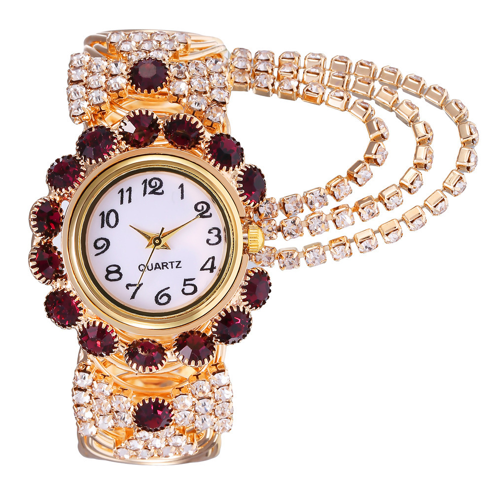 Versatile Ladies Diamond Claw Chain Quartz Watch - Perfect for Any Occasion - Image 8