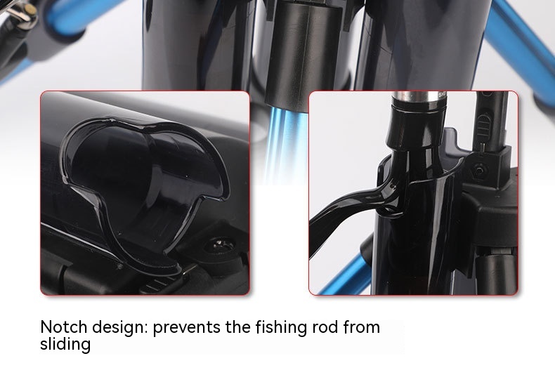 Sea Fishing Tripod Support Bracket for Casting Rods - Battery Fishing Rod Holder - Image 3