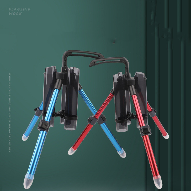 Sea Fishing Tripod Support Bracket for Casting Rods - Battery Fishing Rod Holder - Image 11