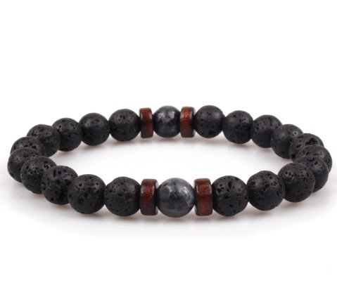 Asgard Handmade Lava Stone Bracelet - Unique & Stylish Accessory