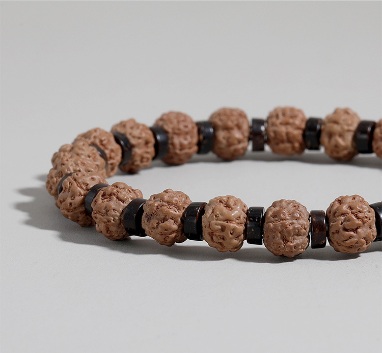 Amazon New Product Agate Beaded Bracelet with Volcanic Stone - European & American Style Prayer Bracelet - Image 2