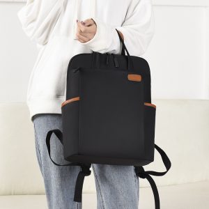 Stylish 15.6-Inch Korean Fashion Computer Backpack for Business & School - Waterproof Commuting Backpack for Men & Women
