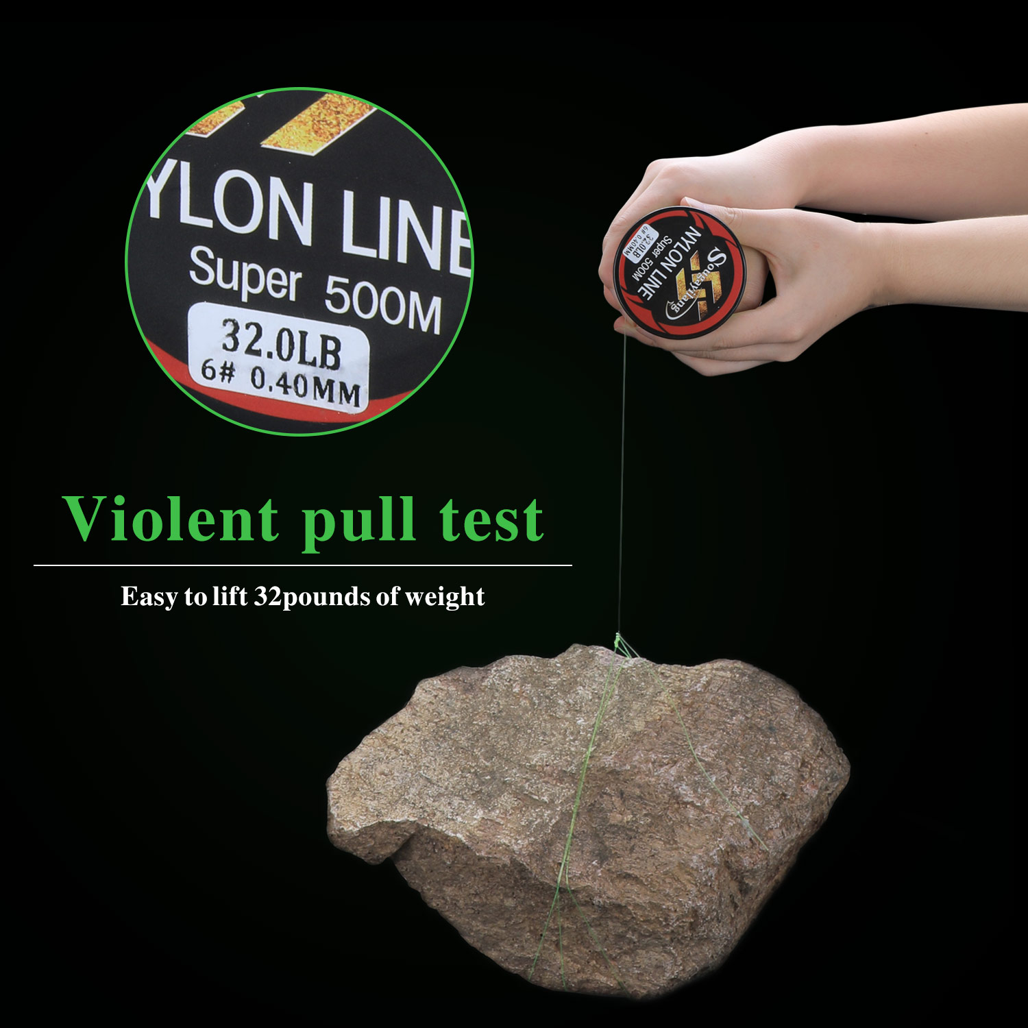 Sougayilang 500M Monofilament Fishing Line - 11 36.3LB Ultra Strong N - Image 5