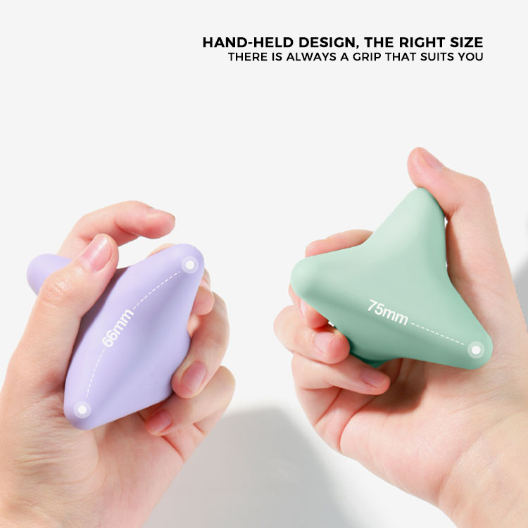 Silicon Triangular Massage Cone for Psoas Muscle Release & Back Neck Relief - Yoga Apparatus for Thoracic Spine, Scapula & Foot Care - Image 2