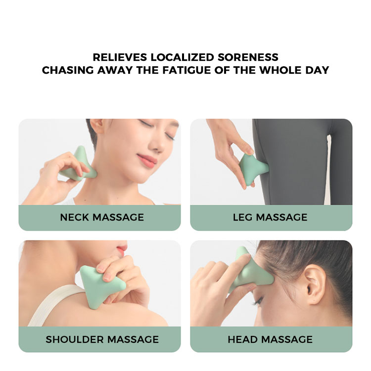 Silicon Triangular Massage Cone for Psoas Muscle Release & Back Neck Relief - Yoga Apparatus for Thoracic Spine, Scapula & Foot Care - Image 6