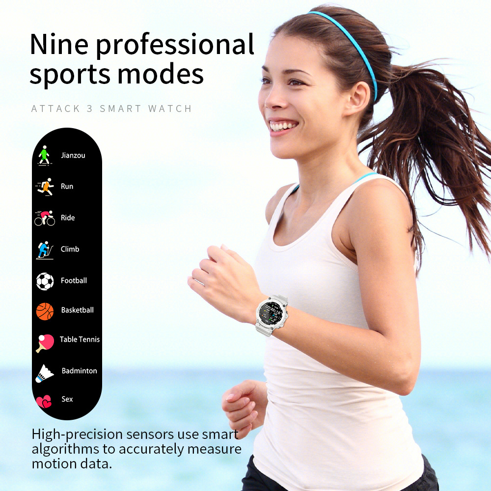 Bluetooth Smart Watch for Fitness Tracking and Sports Calls - Image 6