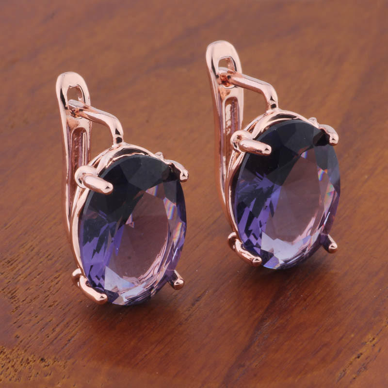 Charming Retro 1014 Oval European & American Ear Clip for a Romantic Look - Image 6