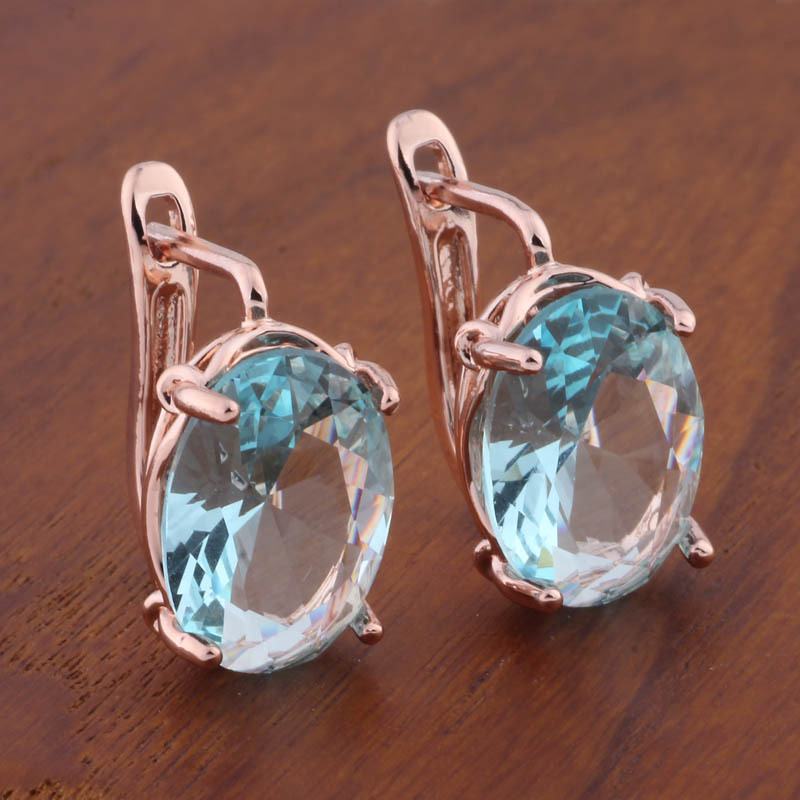 Charming Retro 1014 Oval European & American Ear Clip for a Romantic Look - Image 7