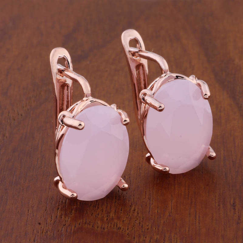 Charming Retro 1014 Oval European & American Ear Clip for a Romantic Look - Image 11
