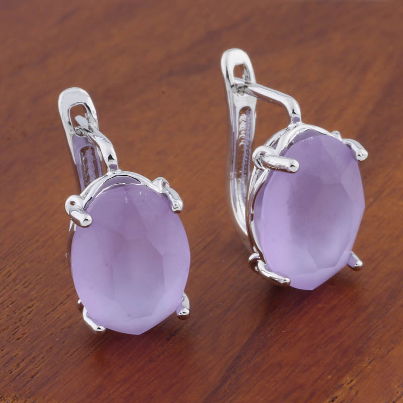 Charming Retro 1014 Oval European & American Ear Clip for a Romantic Look - Image 13