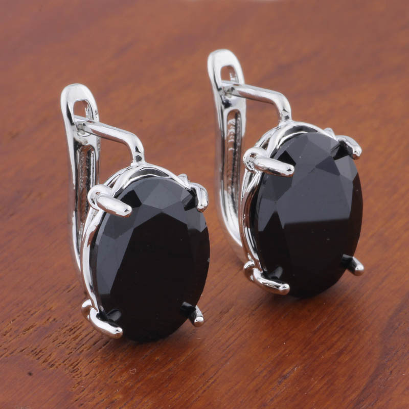 Charming Retro 1014 Oval European & American Ear Clip for a Romantic Look - Image 26
