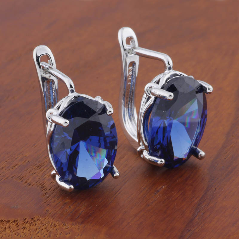 Charming Retro 1014 Oval European & American Ear Clip for a Romantic Look - Image 27