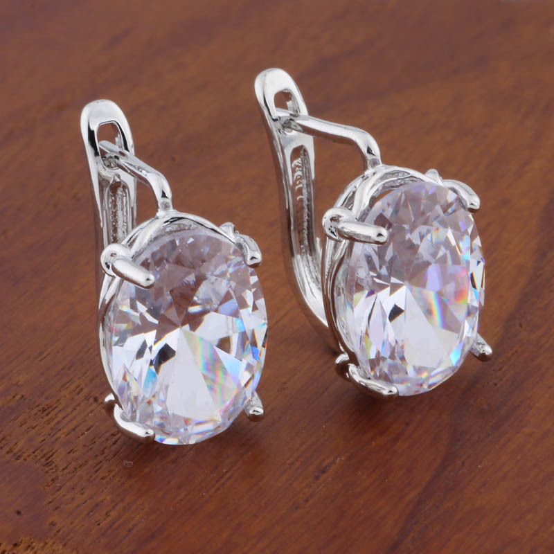 Charming Retro 1014 Oval European & American Ear Clip for a Romantic Look - Image 29