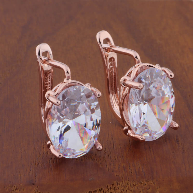 Charming Retro 1014 Oval European & American Ear Clip for a Romantic Look - Image 30