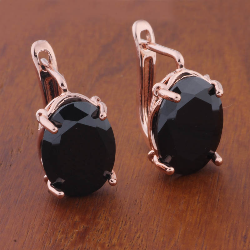 Charming Retro 1014 Oval European & American Ear Clip for a Romantic Look - Image 33