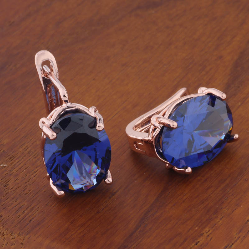 Charming Retro 1014 Oval European & American Ear Clip for a Romantic Look - Image 35