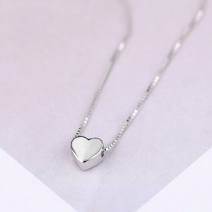 Stylish Simple Heart-Shaped Clavicle Chain - Perfect Accessory for Any Outfit