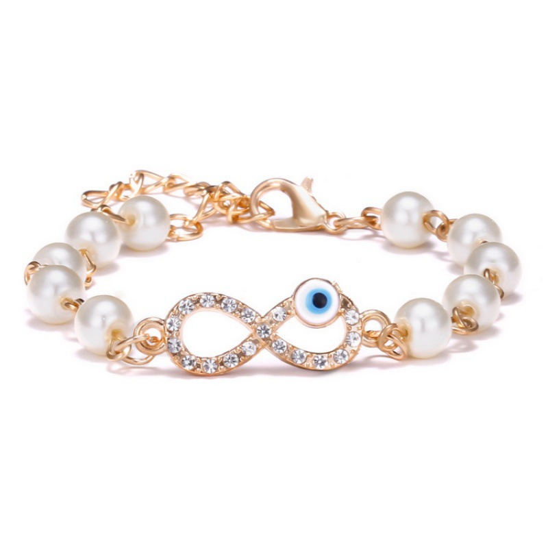 Adjustable Multi-Style Hollow Rhinestone Pearl Bracelet for Every Occasion - Image 4