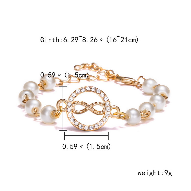 Adjustable Multi-Style Hollow Rhinestone Pearl Bracelet for Every Occasion - Image 10