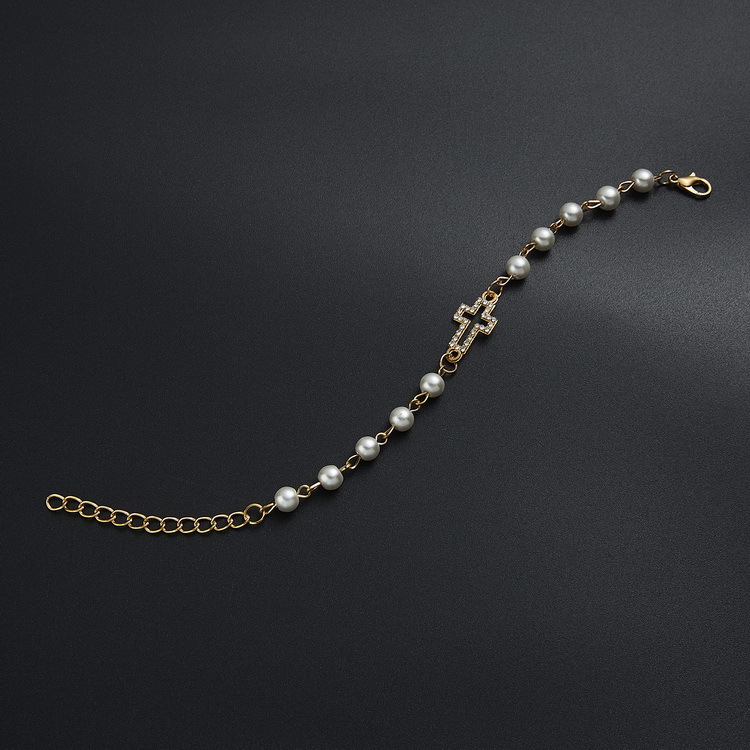 Adjustable Multi-Style Hollow Rhinestone Pearl Bracelet for Every Occasion - Image 18