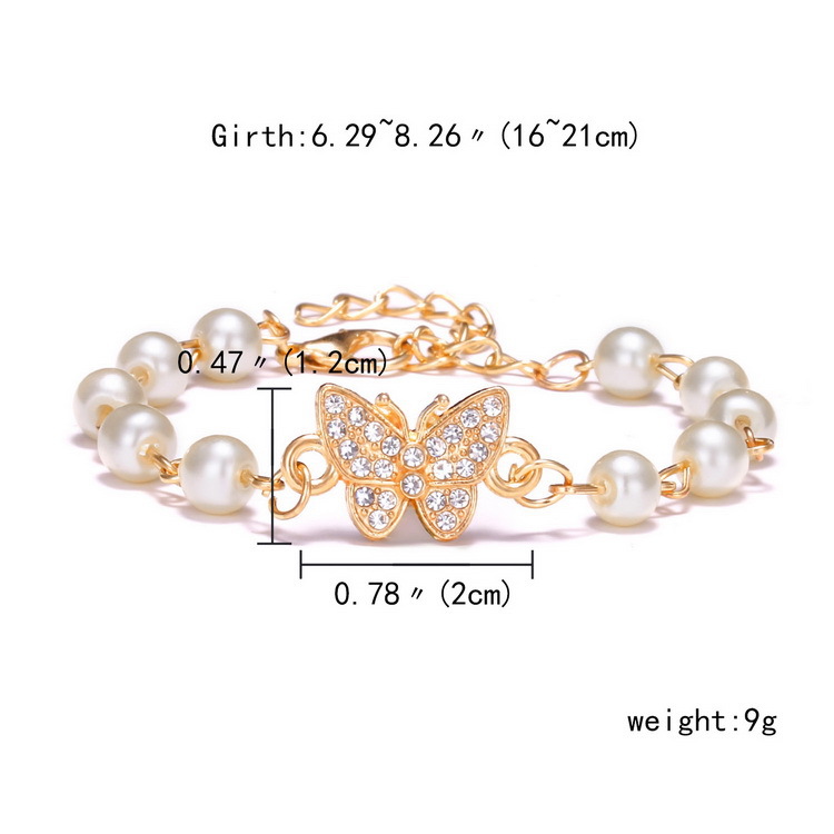 Adjustable Multi-Style Hollow Rhinestone Pearl Bracelet for Every Occasion - Image 41