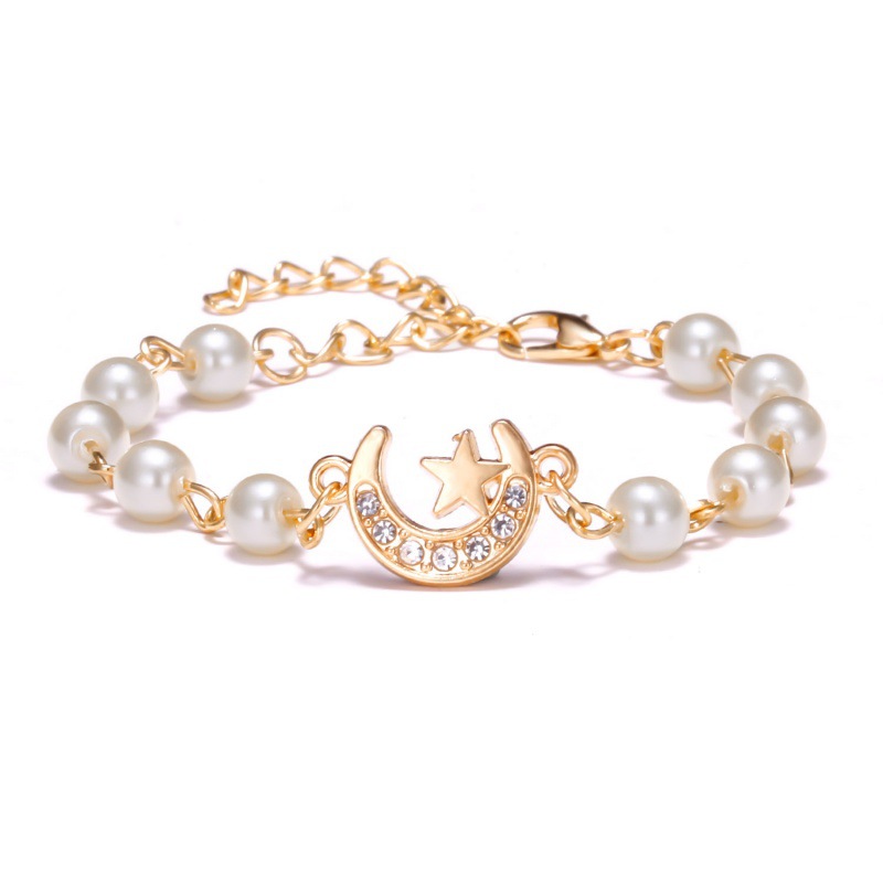 Adjustable Multi-Style Hollow Rhinestone Pearl Bracelet for Every Occasion - Image 47