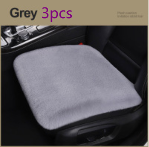 Winter Plush Car Seat Cushion - Single Square Seat Cover for Comfort - Image 35