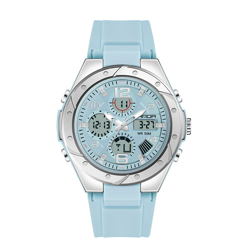 Men's Waterproof Dual Display Luminous Sports Watch for Couples - Stylish & Functional - Image 13