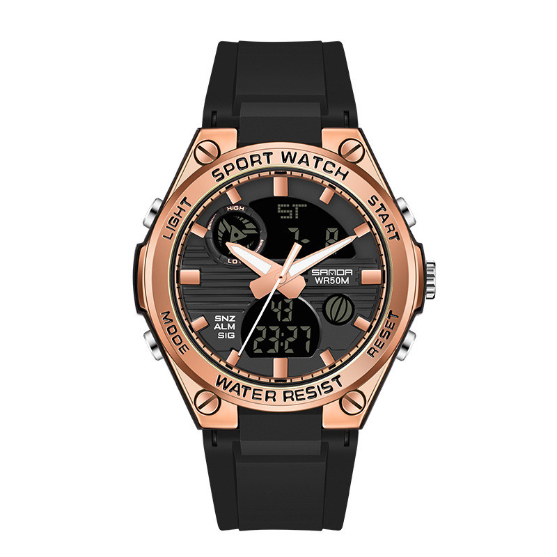 Men's Waterproof Dual Display Luminous Sports Watch for Couples - Stylish & Functional - Image 18