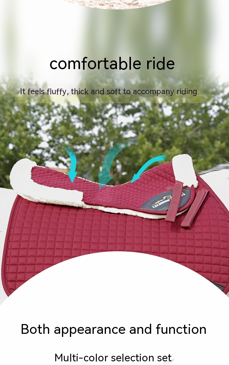 Shock Absorbing Balance Wool Pad for Riding – Ultimate Comfort & Support - Image 5