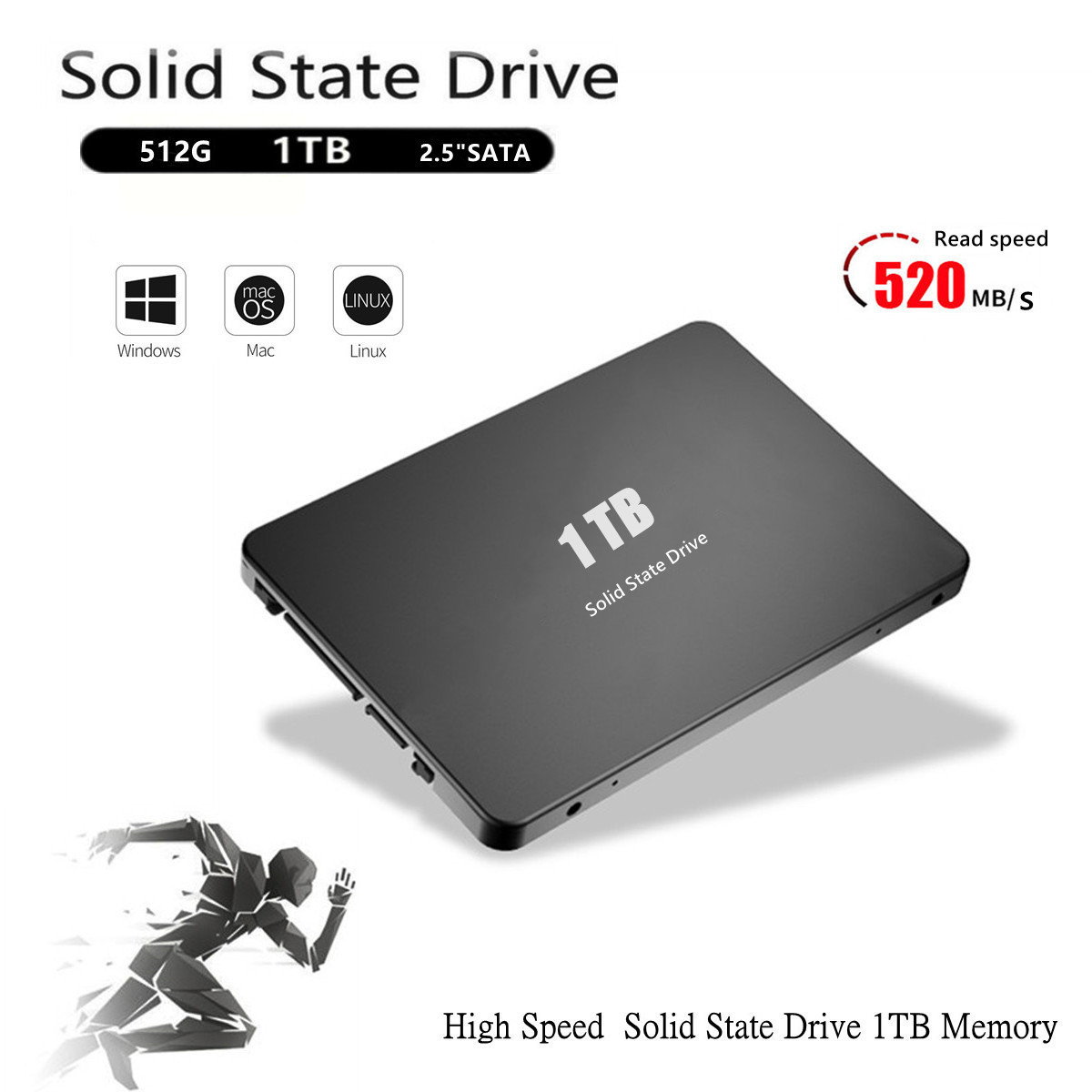 1TB High-Speed 2.5-Inch Solid State Drive for Notebooks and Desktops - Image 3