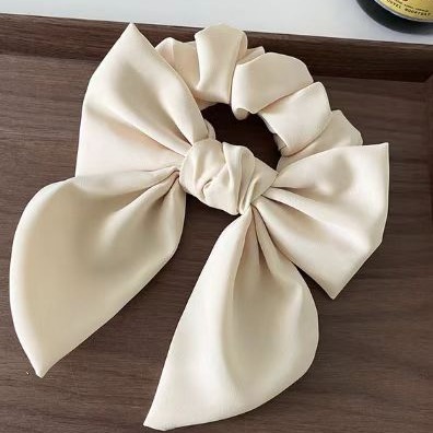 Bow Hair Rope for Women - High Ponytail Large Intestine Hair Ring Accessory