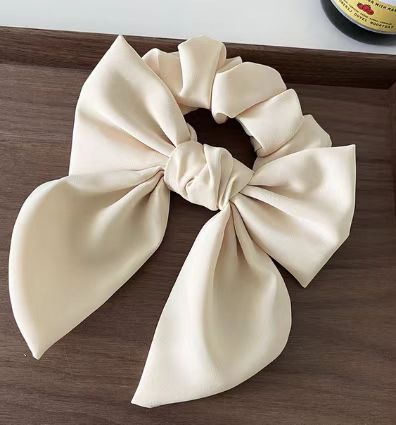 Bow Hair Rope for Women - High Ponytail Large Intestine Hair Ring Accessory - Image 5