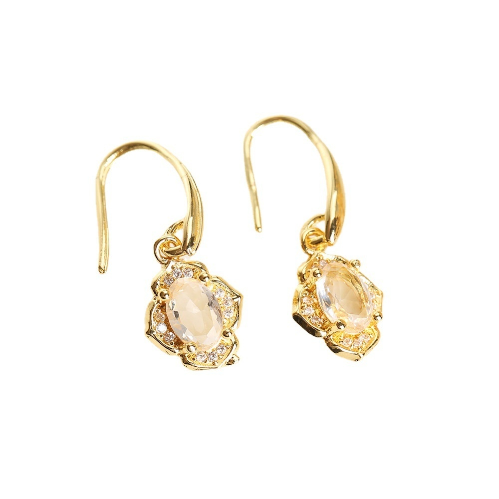 Micro-Inlaid Crystal Zircon Three-Piece Jewelry Set - Elegant & Stunning - Image 5