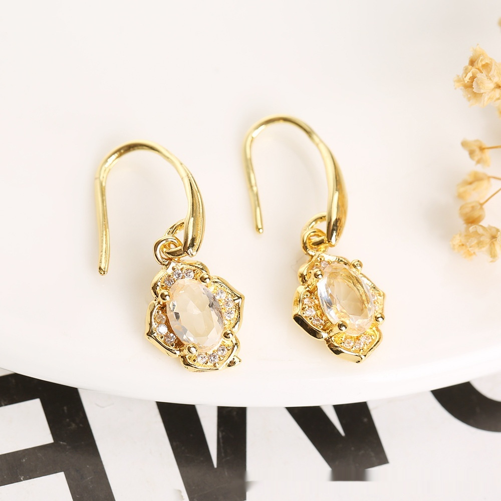 Micro-Inlaid Crystal Zircon Three-Piece Jewelry Set - Elegant & Stunning - Image 6