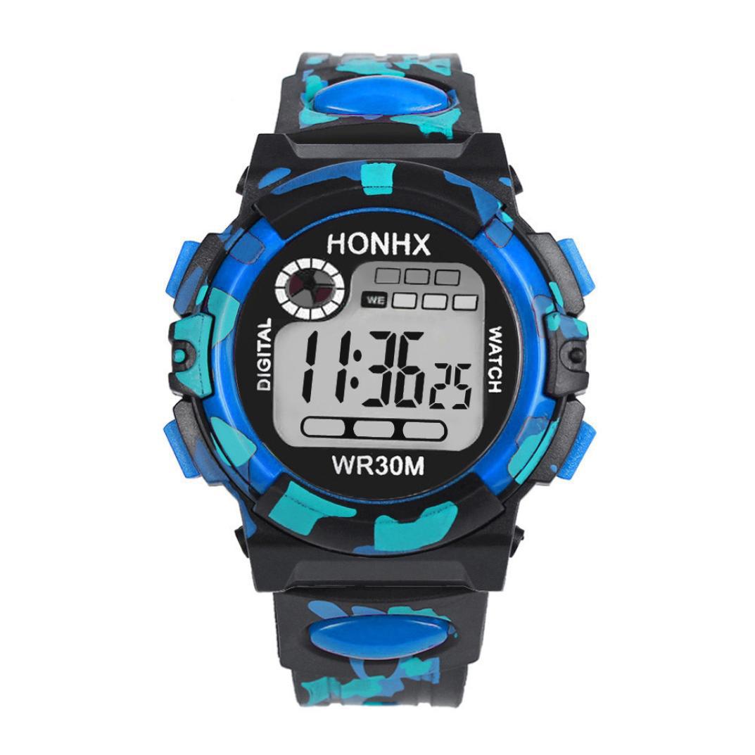 Kids' LED Multifunctional Sports Watch - Durable, Stylish & Fun for Active Play - Image 3